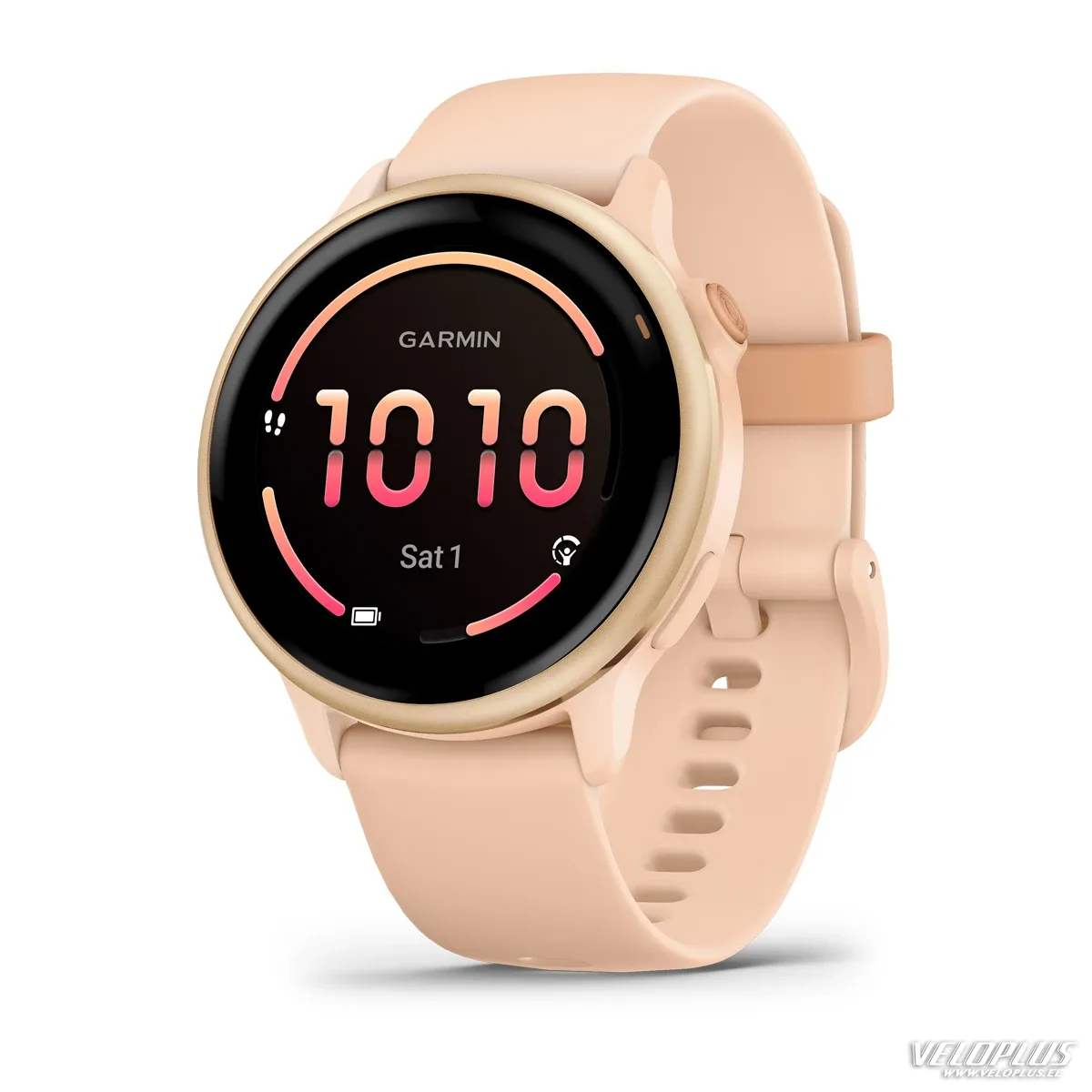 Garmin vivoactive 6, Roosa metallkorpus koos roosa rihmaga