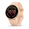 Garmin vívoactive 6, розовый металлический корпус с розовым ремешком thumbnail 1