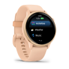 Garmin vívoactive 6, розовый металлический корпус с розовым ремешком thumbnail 3