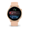 Garmin vívoactive 6, розовый металлический корпус с розовым ремешком thumbnail 6