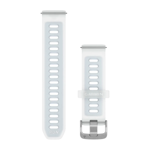 Vara ranneke Garmin Quick Release 20mm läpikuultava whitestone/cloud blue