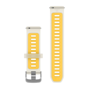 Vaihdehihna Garmin Quick Release 20mm läpikuultava luunvalkoinen/mango