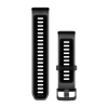Vara ranneke Garmin Quick Release 22mm läpikuultava musta/musta thumbnail 1