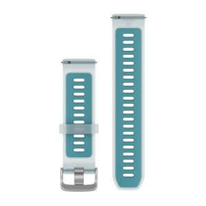 Kellarihm Garmin Quick Release 22mm Läbipaistev kivivalge/türkiissinine