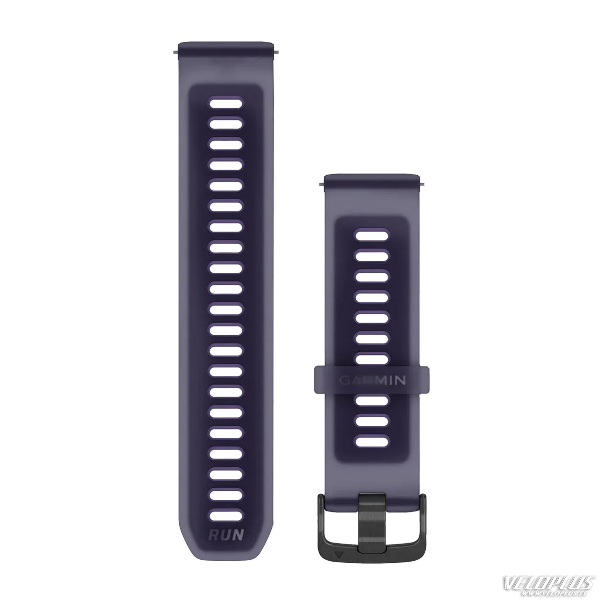 Kellarihm Garmin Quick Release 22mm Läbipaistev tumelilla/indigo