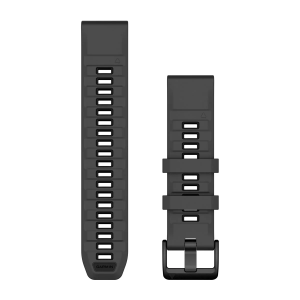 Kellarihm Garmin QuickFit 22mm Grafiit/must silikoon