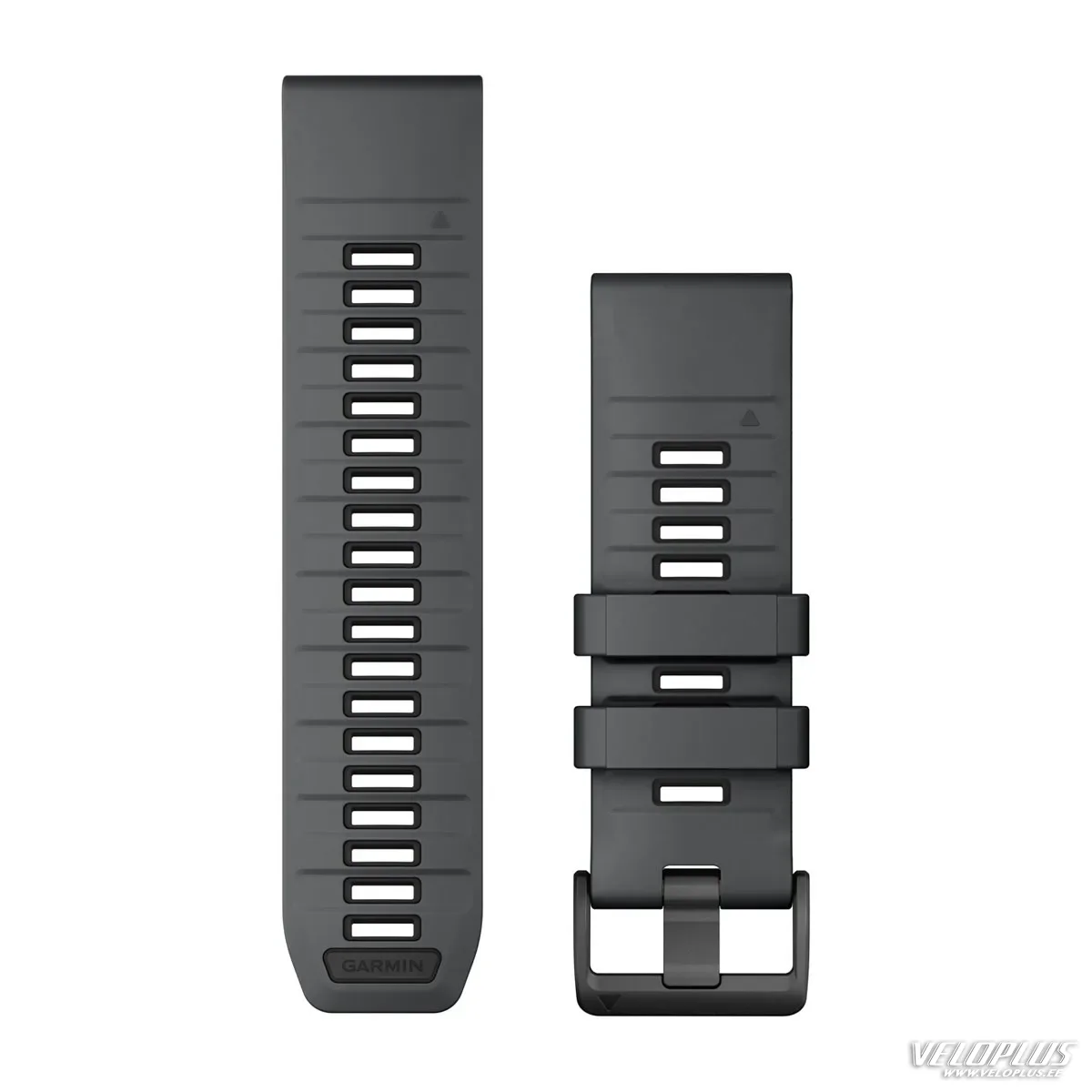 Kellarihm Garmin QuickFit 26mm Kiltkivi hall/Must silikoon