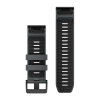 Nomaiņas siksniņa Garmin QuickFit 26 mm pelēka/melna silikona thumbnail 2