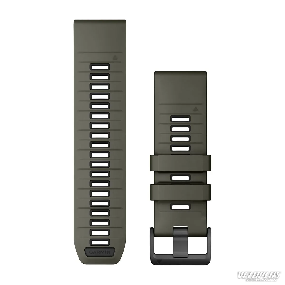 Kellarihm Garmin QuickFit 26mm Oliiviroheline/Must silikoon