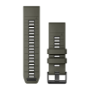 Nomaiņas siksna Garmin QuickFit 26mm Olive Drab/Melna silikona thumbnail 1