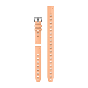 Nomaiņas siksna Garmin QuickFit 22mm Shell Pink Silikons (3 daļu niršanas komplekts)