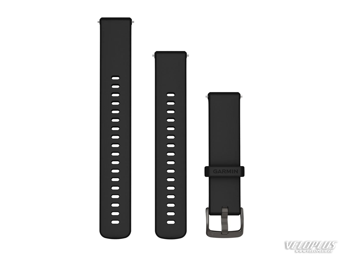 Replacement band Garmin Quick Release 18mm Black silicone