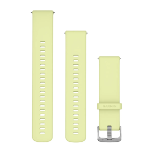 Vaihdekaista Garmin Quick Release 22mm Citron silikoni