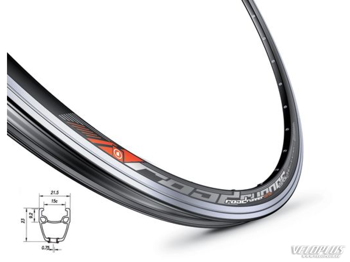 Rim Mach1 Road Runner 700C 622x15C 28h black