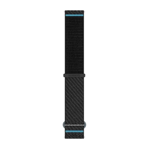 Pakeitimo dirželis Garmin Quick Release 20mm Juoda/Azure ComfortFit Audinys