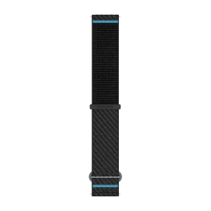 Ремешок для замены Garmin Quick Release 20mm Черный/Azure ComfortFit Ткань