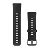Nomaiņas siksna Garmin Quick Release 24mm melna silikona thumbnail 1