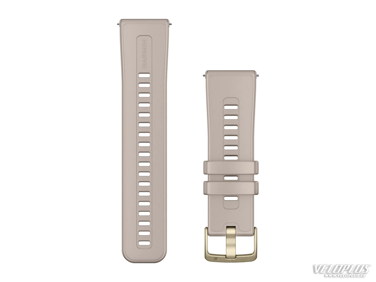 Vaihdekaista Garmin Quick Release 24mm ranskanharmaa silikoni