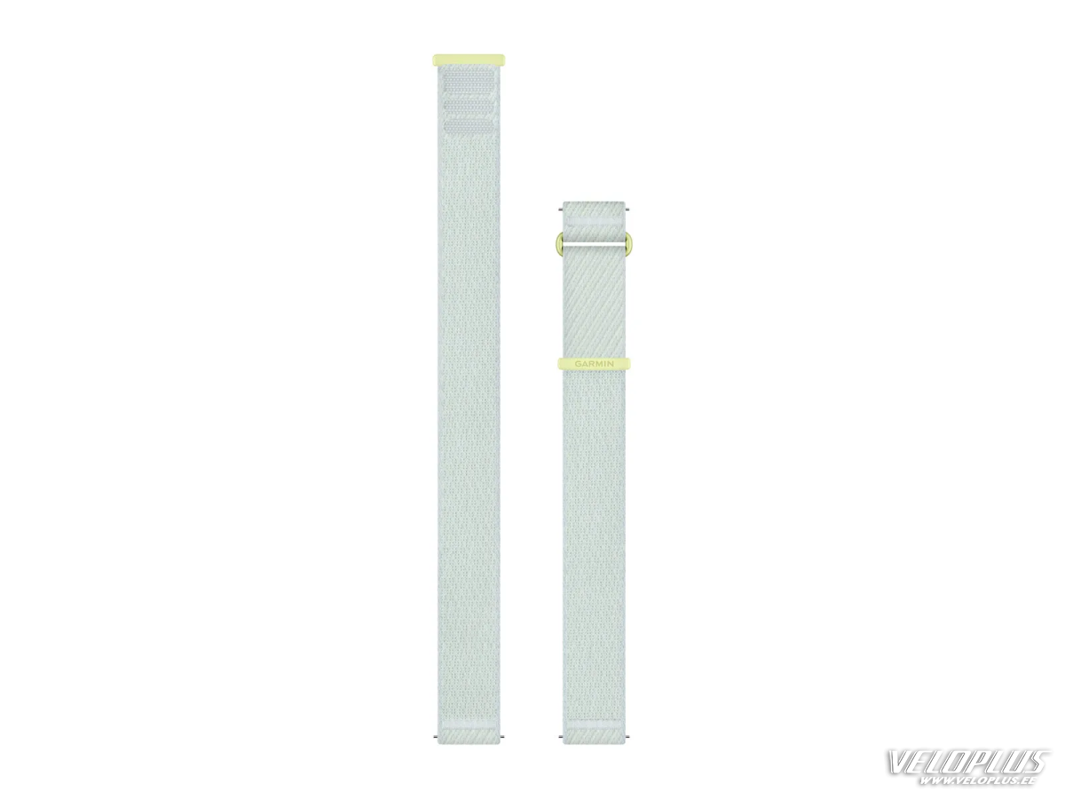 Pakeitimo dirželis Garmin Quick Release 20mm Citron/Cloud Blue ComfortFit Audinys