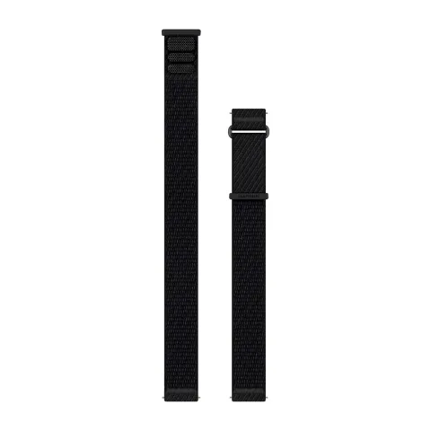 Pakeitimo dirželis Garmin Quick Release 20mm Skaldytos pilkos/spalvotas juodos ComfortFit audinys