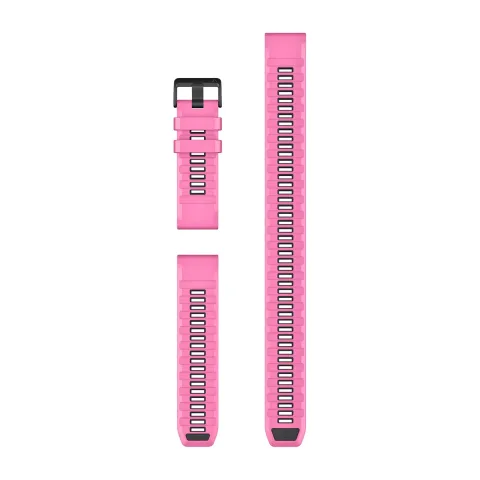 Kellarihm Garmin QuickFit 26mm Roosa silikoon (Kolmeosaline sukeldumiskomplekt)