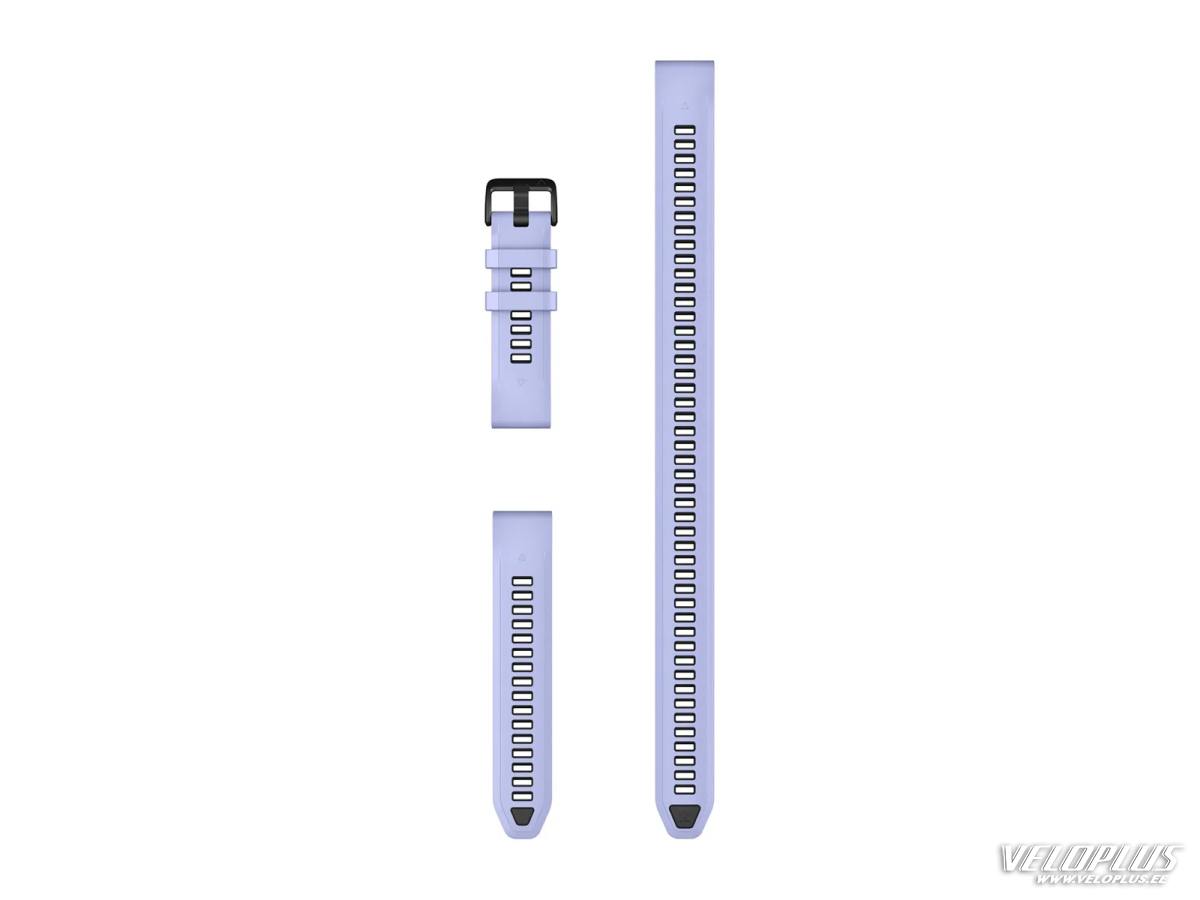 Kellarihm Garmin QuickFit 20mm Sinine silikoon (Kolmeosaline sukeldumiskomplekt)