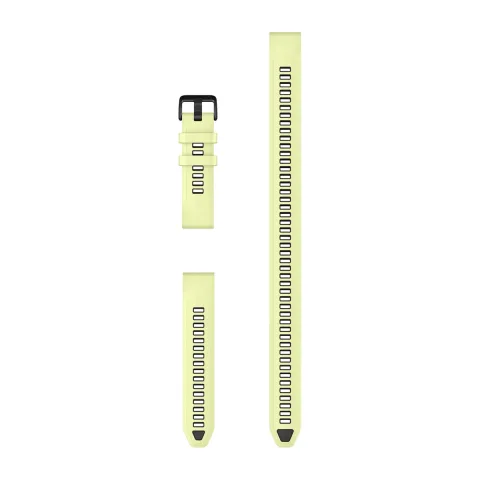 Kellarihm Garmin QuickFit 20mm Sidrunkollane Silikoon (Kolmeosaline sukeldumiskomplekt)