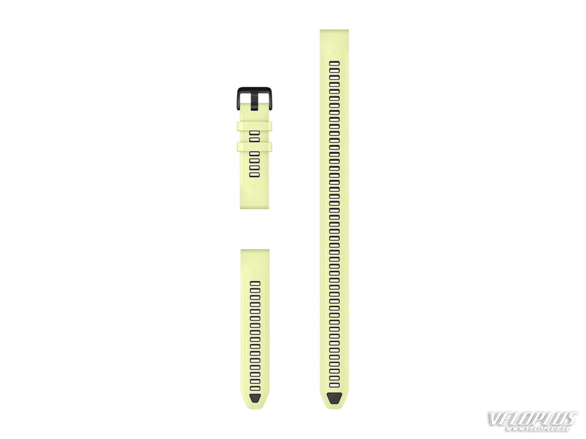 Vaihdehihna Garmin QuickFit 20mm Citron Silikoni (3-osainen sukellussetti)