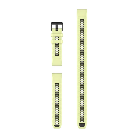 Kellarihm Garmin QuickFit 22mm Sidrunkollane Silikoon (Kolmeosaline sukeldumiskomplekt)