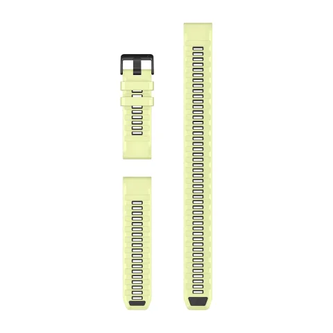 Kellarihm Garmin QuickFit 26mm Sidrunkollane Silikoon (Kolmeosaline sukeldumiskomplekt)