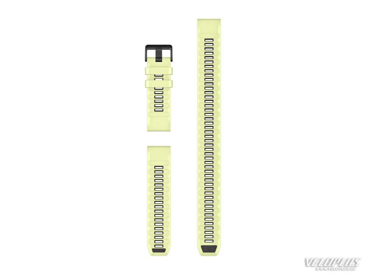 Kellarihm Garmin QuickFit 26mm Sidrunkollane Silikoon (Kolmeosaline sukeldumiskomplekt)