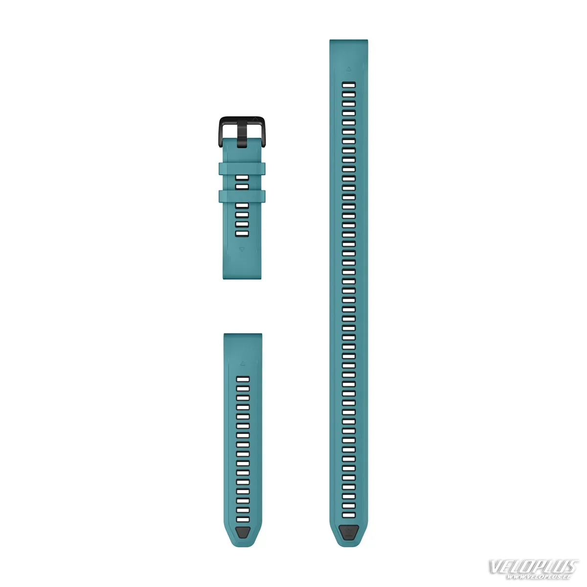 Vaihtoranneke Garmin QuickFit 20mm turkoosi silikoni (3-osainen sukellussetti)