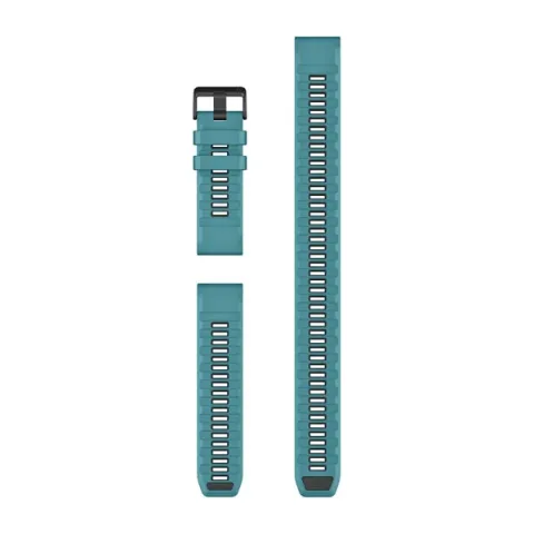 Kellarihm Garmin QuickFit 26mm Türkiissinine silikoon (Kolmeosaline sukeldumiskomplekt)