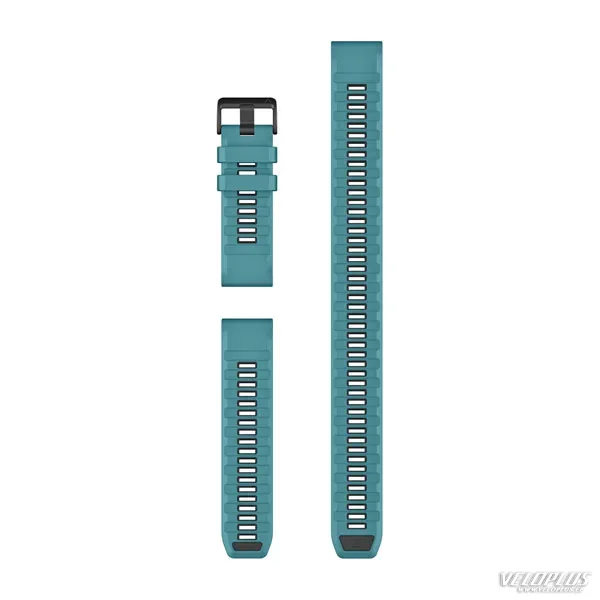 Pakeitimo dirželis Garmin QuickFit 26 mm turkio spalvos silikoninis (3 dalių nardymo rinkinys)