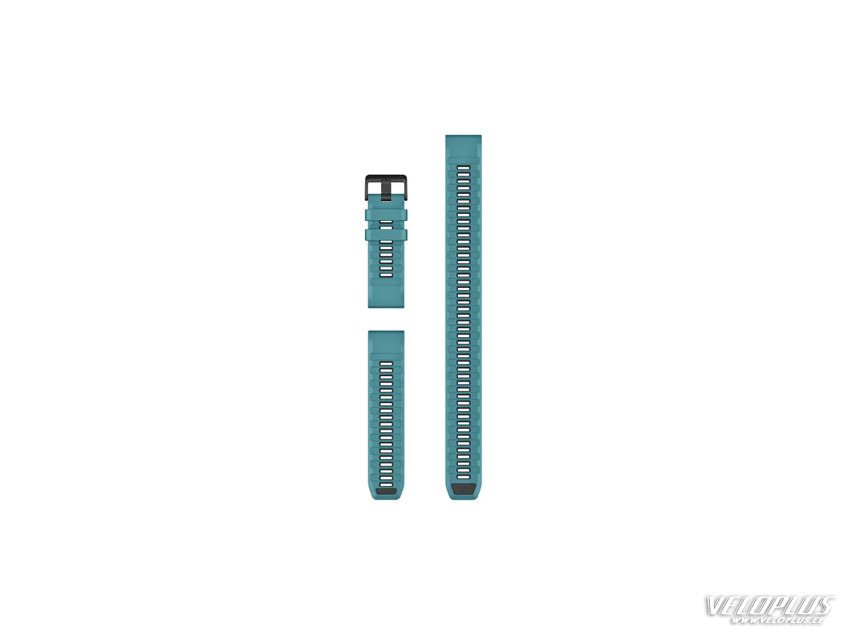 Nomaiņas siksna Garmin QuickFit 26 mm tirkīzzils silikons (3 daļu niršanas komplekts)