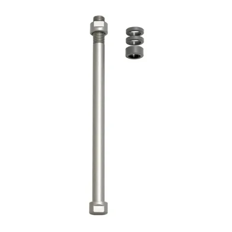 Tacx E-Thru treeningpukkide võll klassikalistele pukkidele 12 mm x 1,75 tagumine ratas