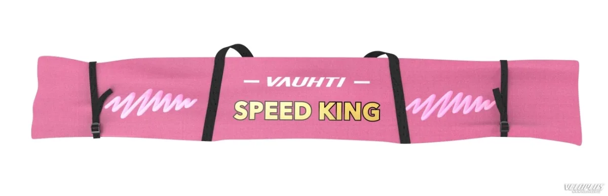 Suusakassi VAUHTI KLAEBO 3 parille 203x33 Vaaleanpunainen