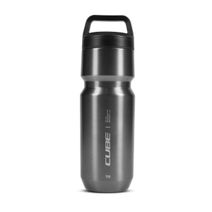 Cube Arc 700 Stainless Steel Bottle, Brushed Grey