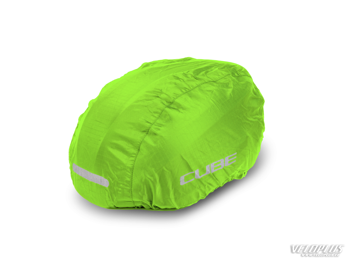 Šalmo lietaus apsauga CUBE HiViz žalia