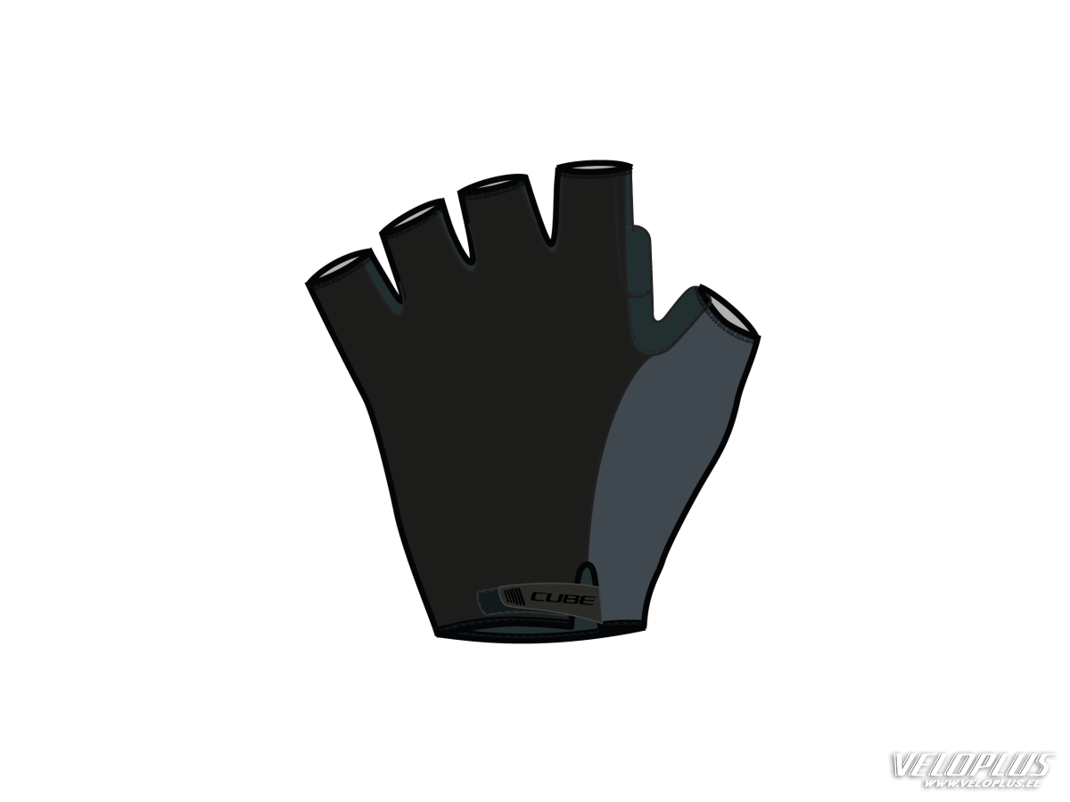 Перчатки с короткими пальцами CUBE NF Ergonomics GEL