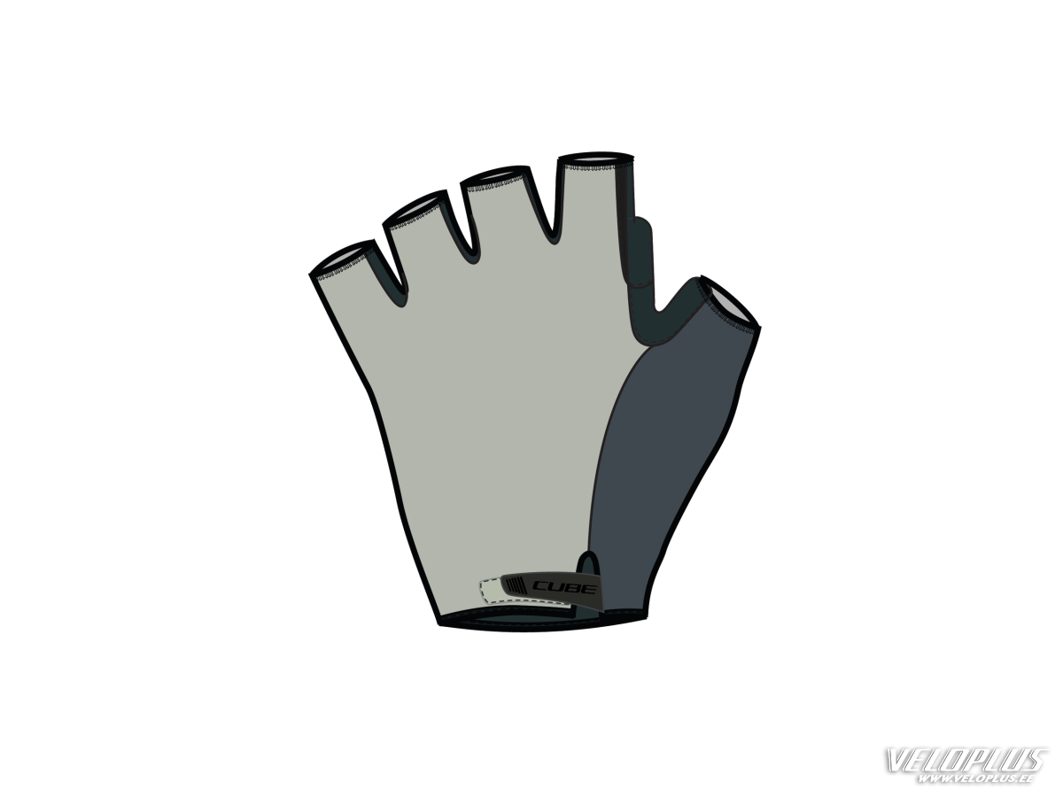 Перчатки с короткими пальцами CUBE NF Ergonomics GEL