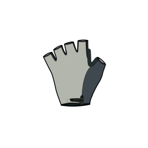 Перчатки с короткими пальцами CUBE NF Ergonomics GEL