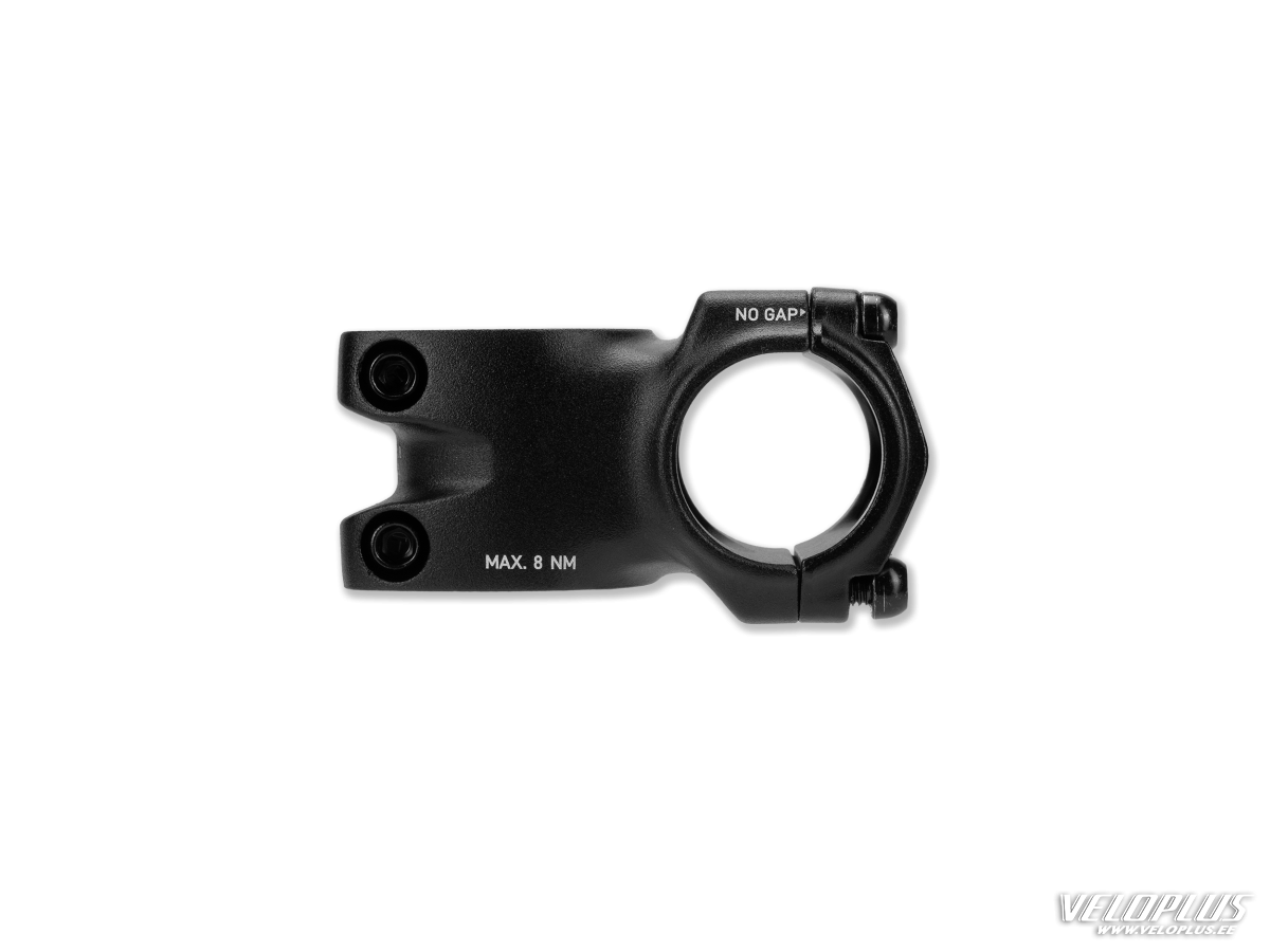 Vairotojo stiebas CUBE PERFORMANCE MTB 0° 31.8, juodas spalvos