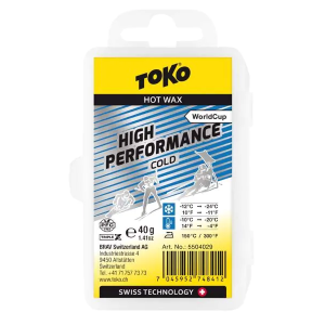 Suusavaha TOKO HIGH PERFORMANCE COLD Sininen 40g