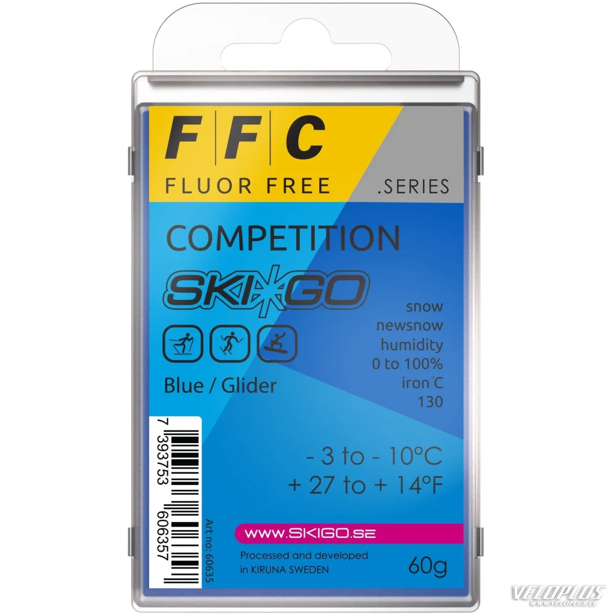 Suusamääre SKIGO FFC BLUE -3...-10°C 60g