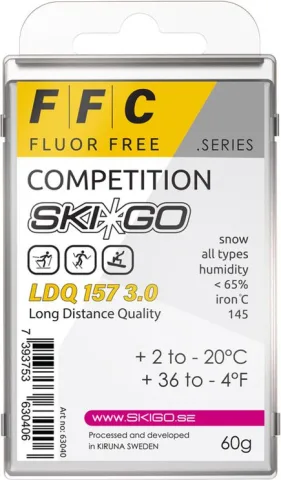 Suusavaha SKIGO FFC LDQ 157 3.0 +2...-20°C 60g
