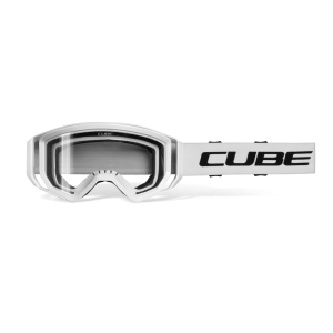 Full-Face kiivri prillid CUBE STORM  X Actionteam valge