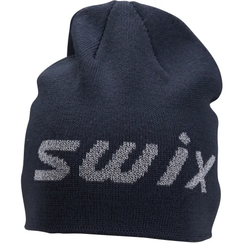 Шапка SWIX LOGO BEANIE Dark Navy