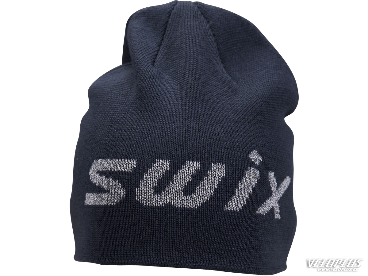Pipo SWIX LOGO BEANIE Dark Navy