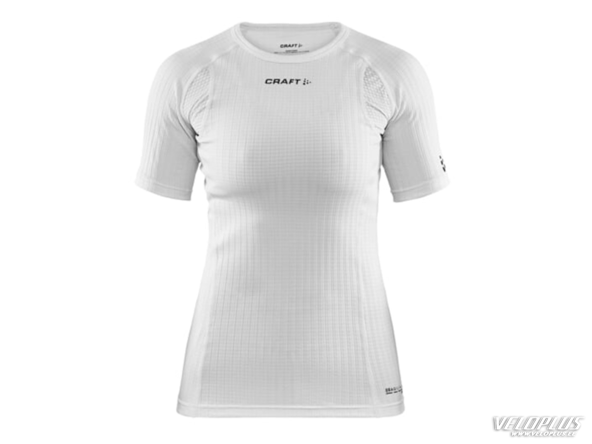 Women's Baselayer Shirt CRAFT ACTIVE EXTREME X SS W White
